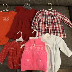 Baby Girl Size 9M Clothing Items