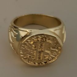 Anillo De Oro Laminado