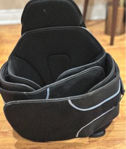 Black Lumbar Back Support Brace