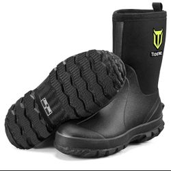 TIDEWE Rubber Boots for Men size 11