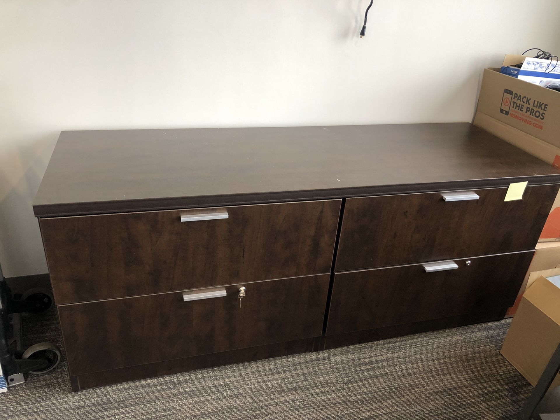 File Cabinet- Wooden Finish