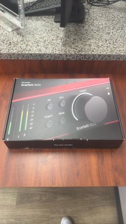 Focusrite Scarlett 18i20 3rd Gen Interface