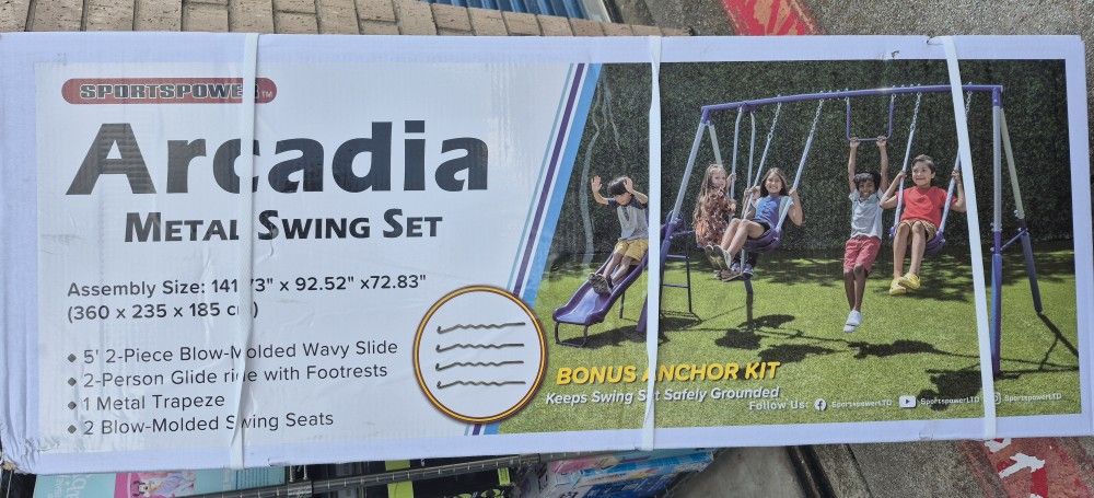Sportspower Metal Swing Set