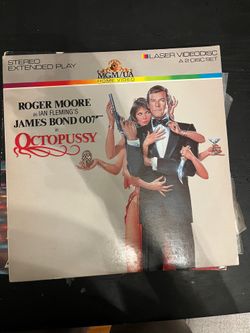 007 Octopussy  Laserdisc Video 