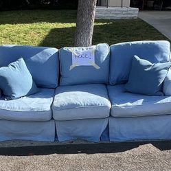 Denim Couch