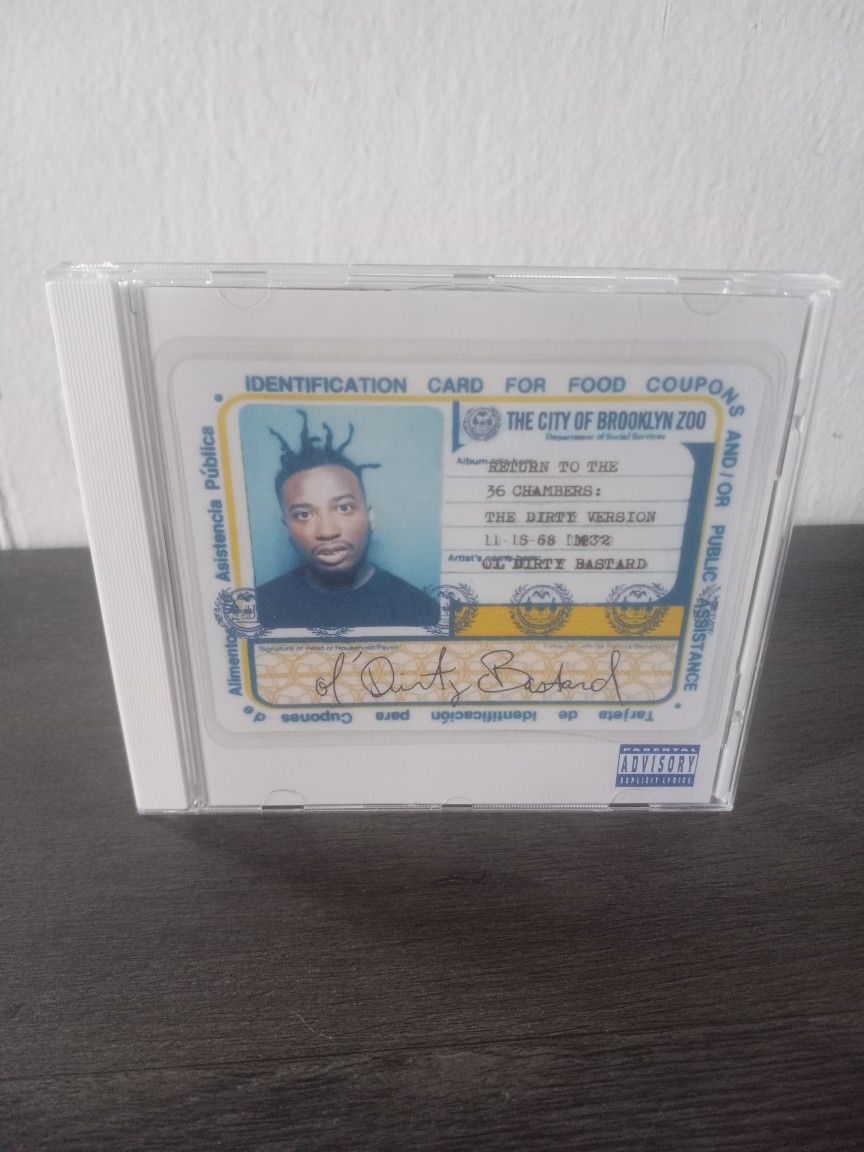 1995 Ol Dirty Bastard Return To The 36 Chambers: The Dirty Version CD