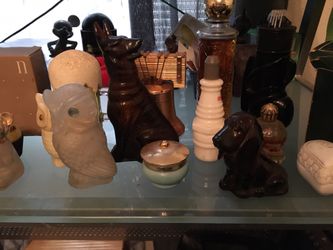 22 old old collectors Avon bottles