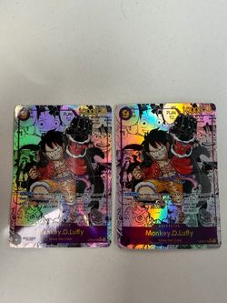 One Piece TCG Monkey D. Luffy OP09-119 Holo x2