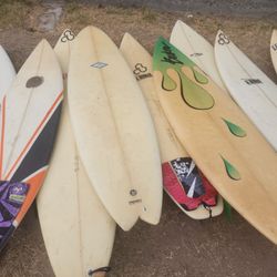 Surfboards And Boogie Boards $30 To $150