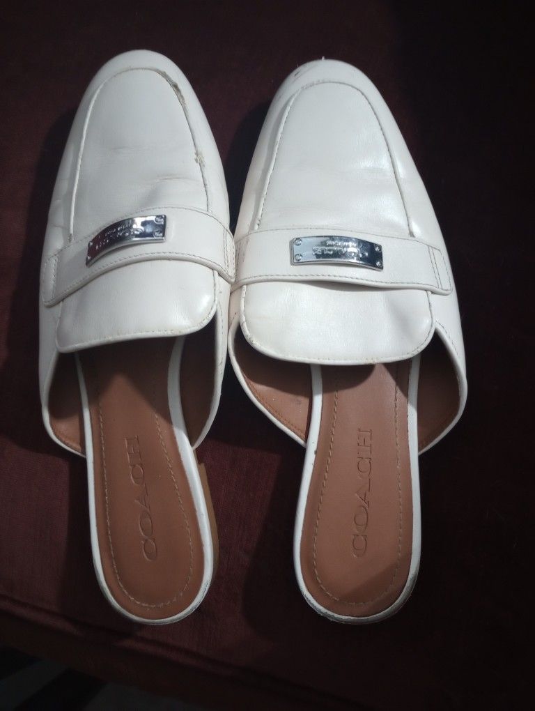 Vintage Coach Shoes Women's Heeled Loafer 7.5