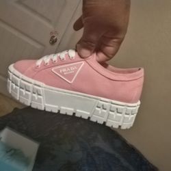 Prada Pink Shoes 
