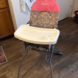 Pink High Chair