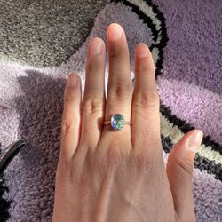 Seaglass Handmade Ring