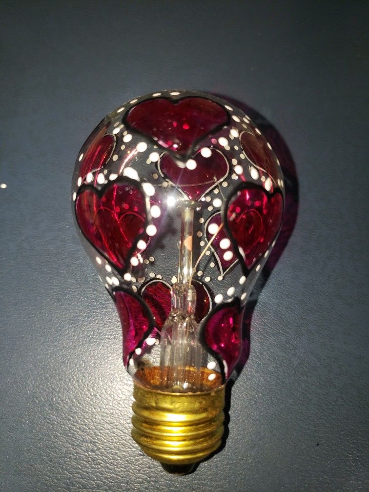 Matscot Hand Painted Art Bulb