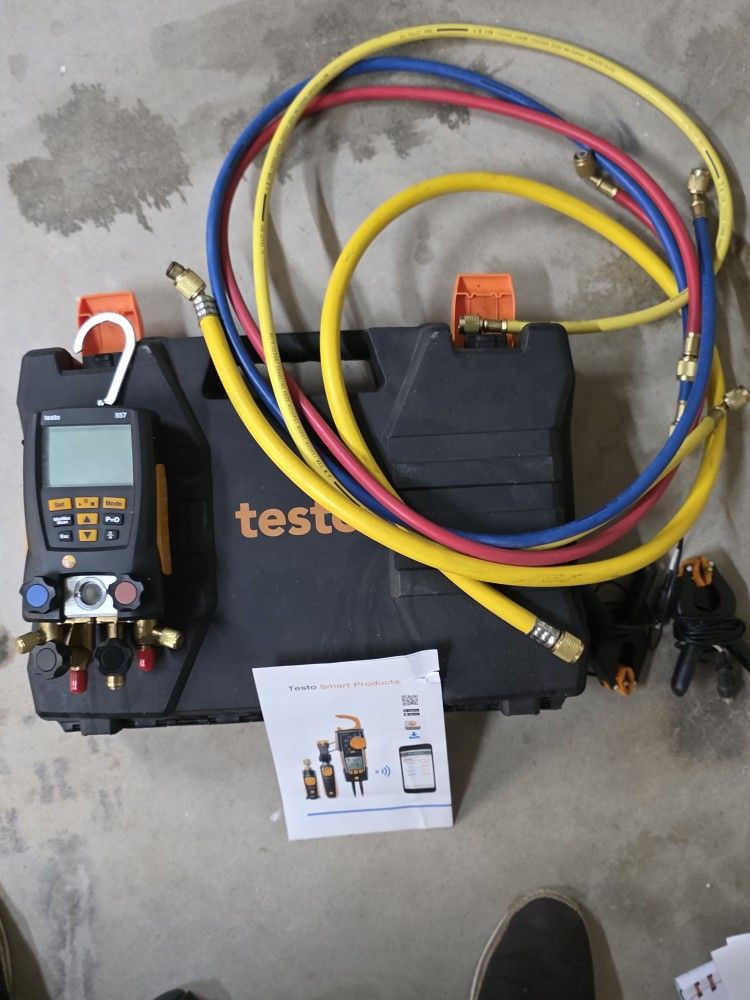 Testo 557 With External vacuum and Bluetooth