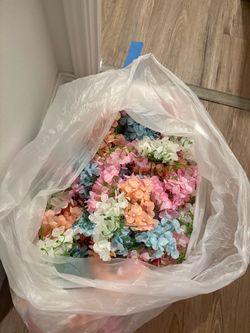 Artificial Hydrangea Flower Heads Bulk Lot