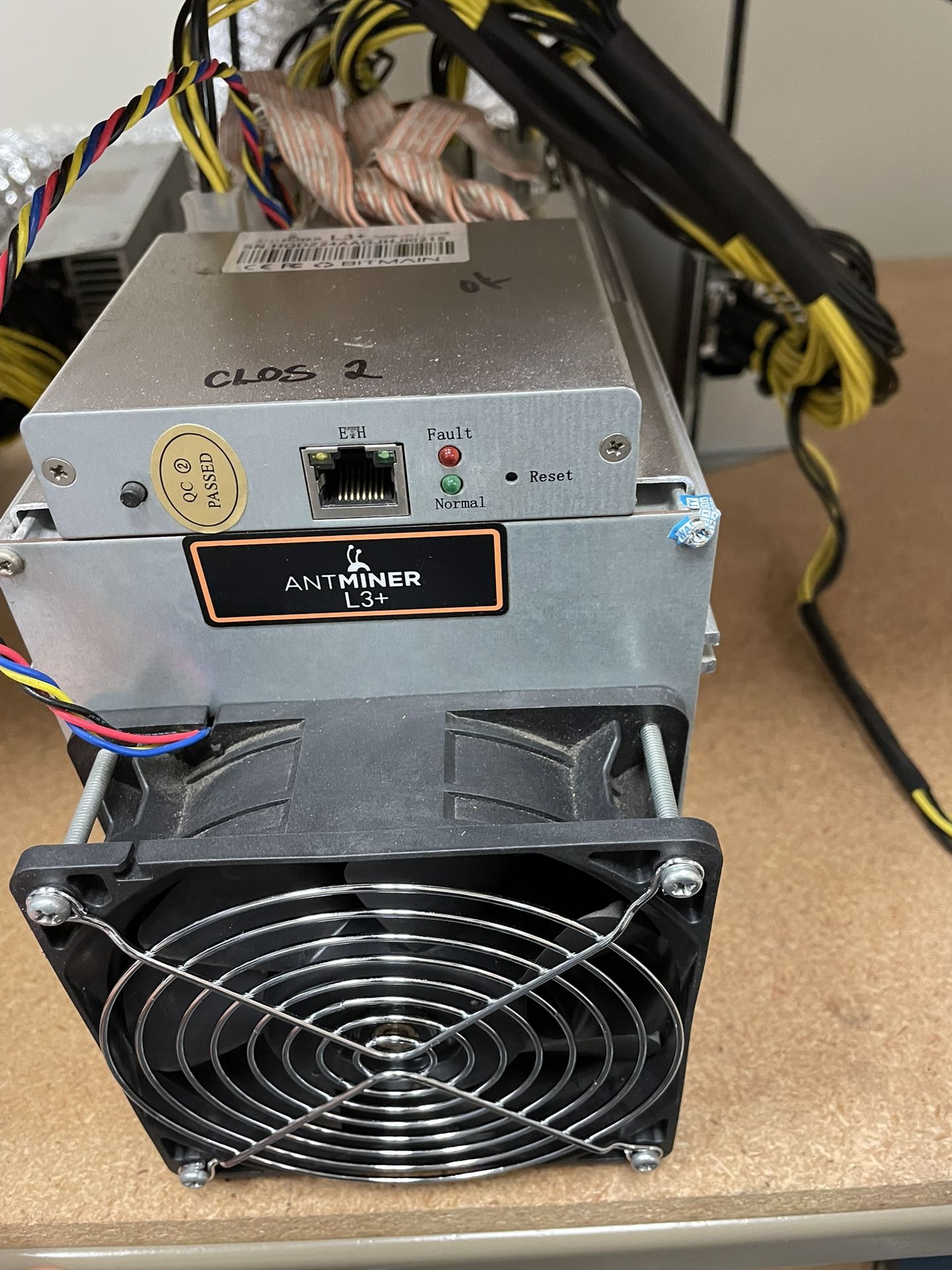 Bitmain Crypto Antminer L3+ 504MH/s with PSU,ASIC LITECOIN, DOGECOIN