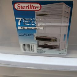 Sterilite 7 Drawer Tower 