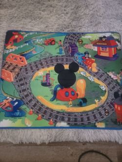 Mickey mouse play rug