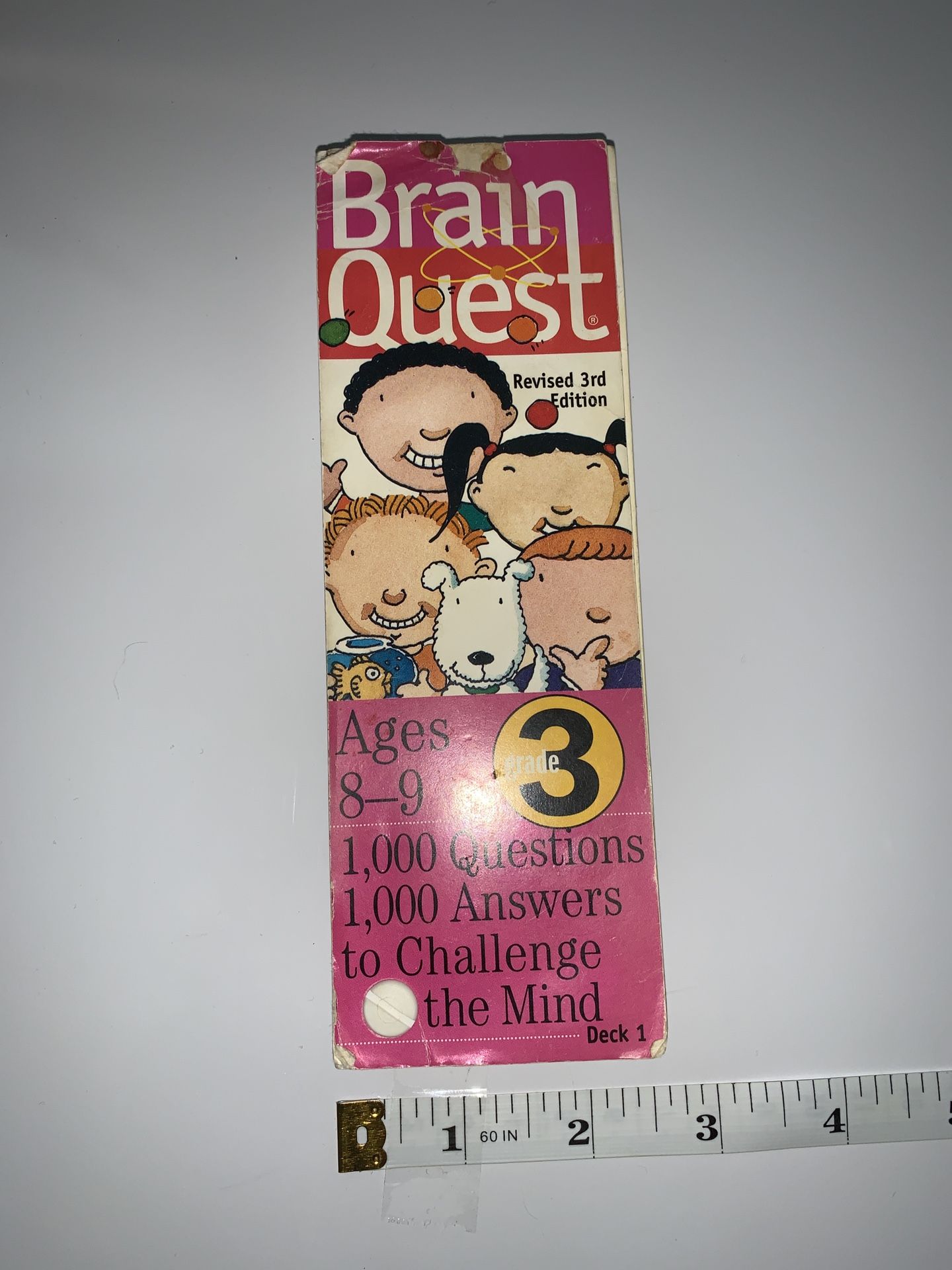 Brain Quest 3rd Grade Ages 8-9 Deck 1 Revised 3rd Edition