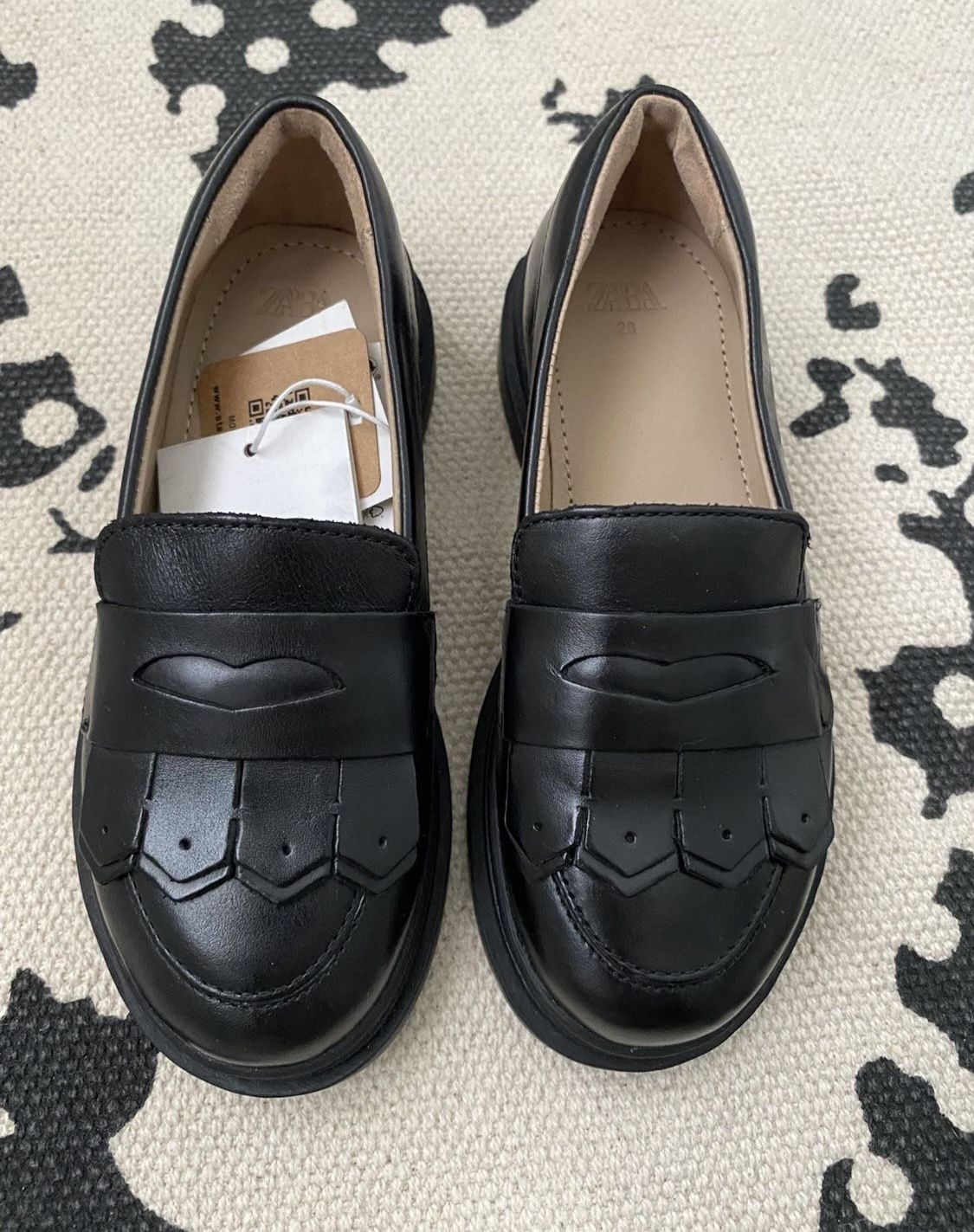 Kids Loafers Size 11 Zara Shoes Leather Footwear