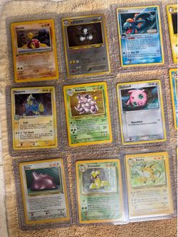 Old Pokemon cards