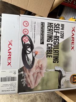 Heating Cable For Water Pipes- New