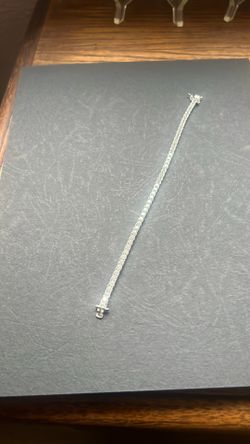 Moissanite Platineve Tennis bracelet 5.50ctw