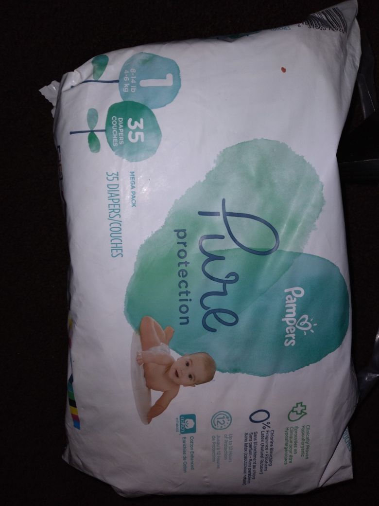 Pampers pure