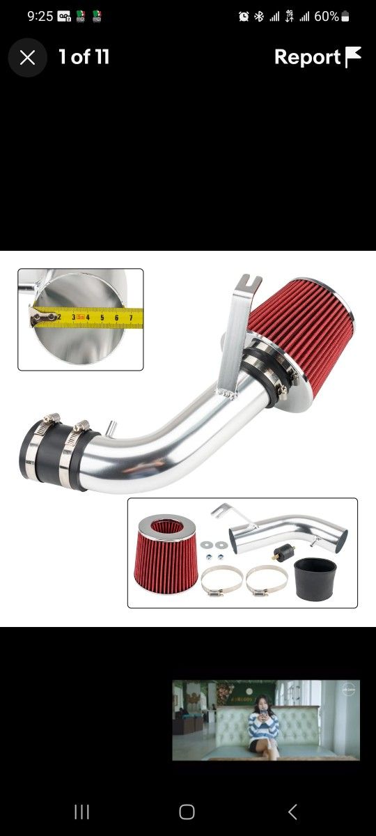 Cold Air Intake Hyundai Tiburon