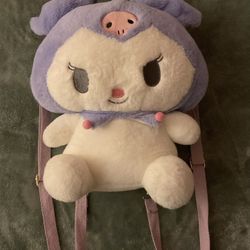 Kuromi Plush Backpack Hello Kitty And Friends