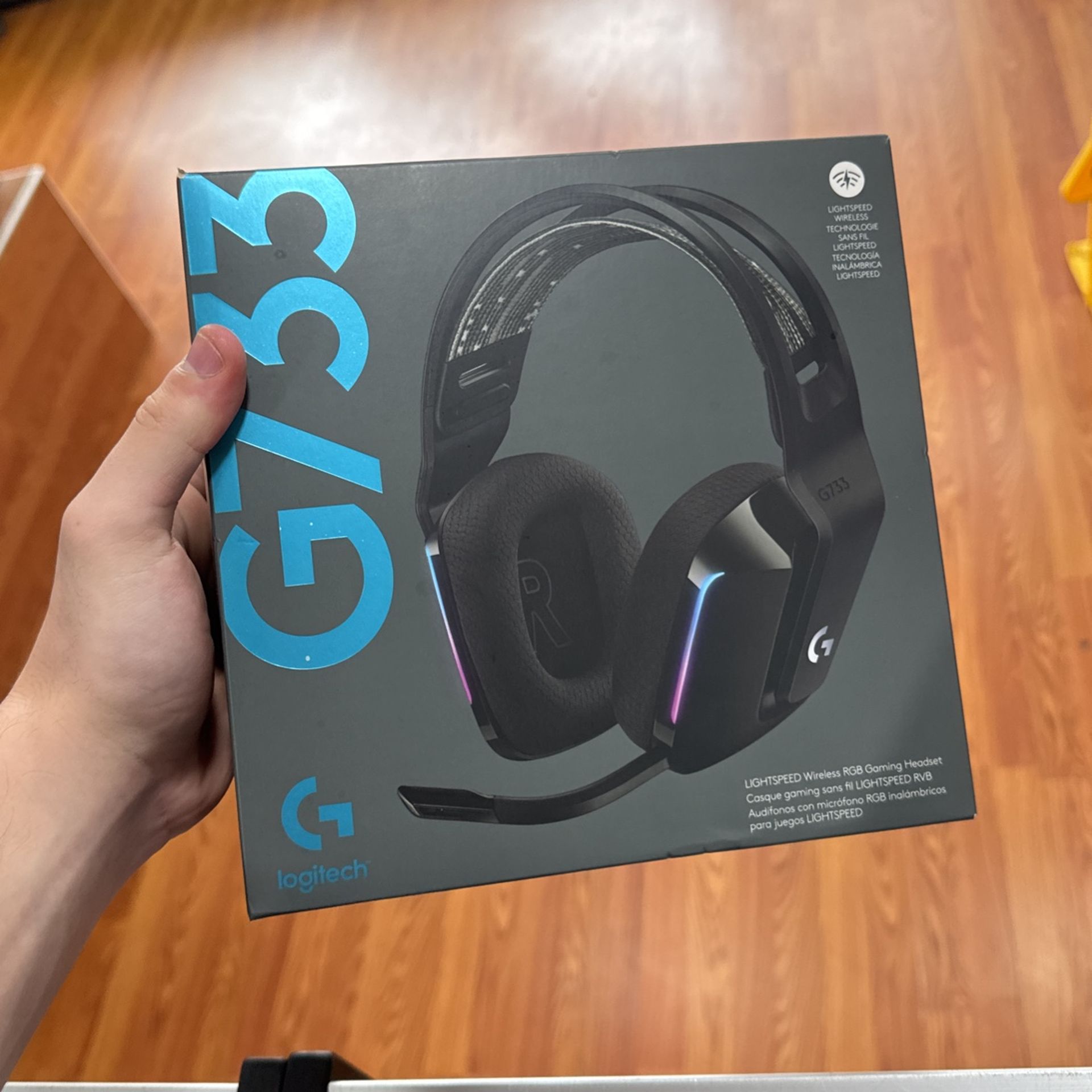 Auriculares Logitech G733 Negro Audífonos Gamer Auriculares