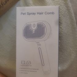 Pet Spray Hair Comb