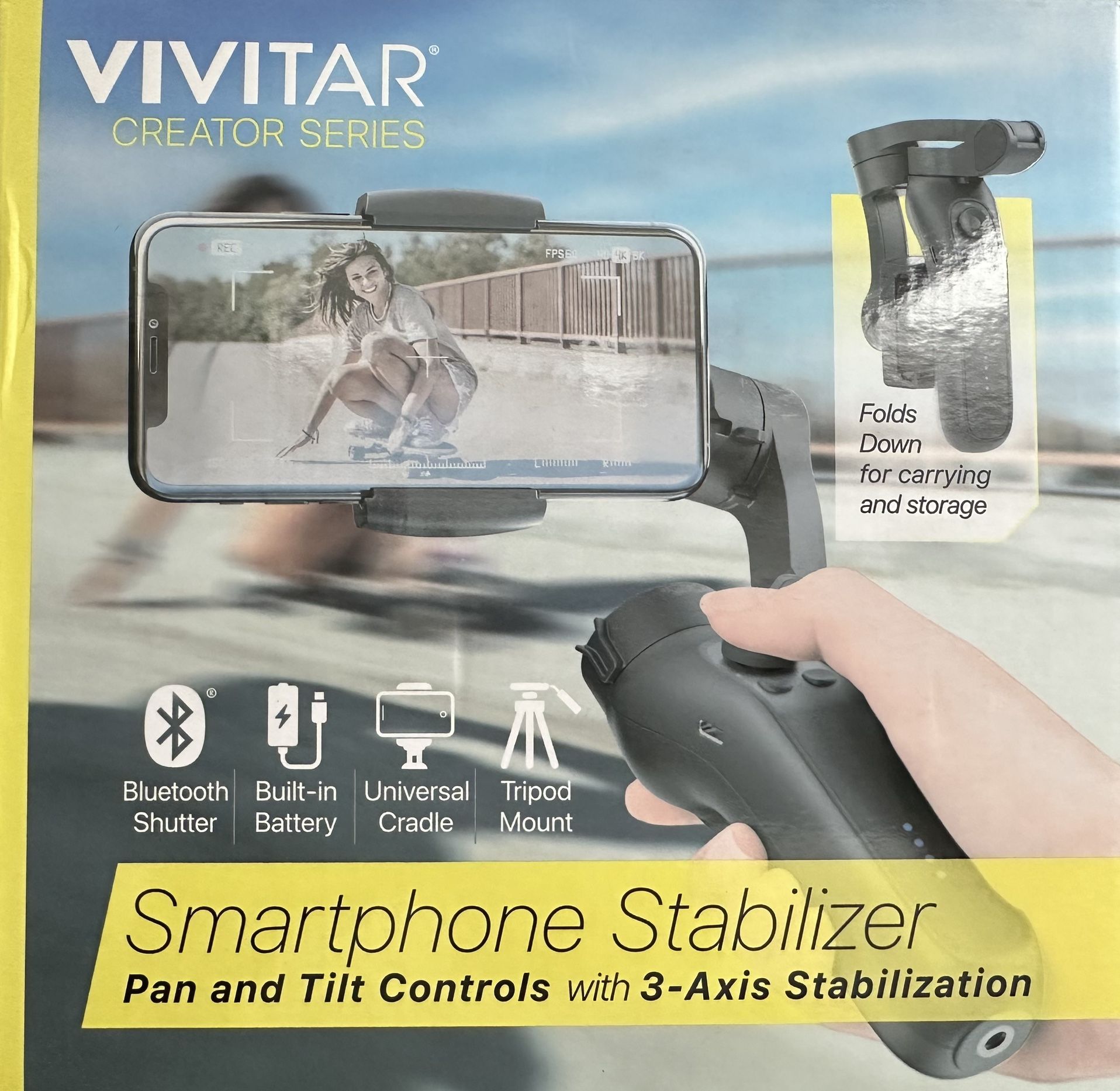 Phone Gimbal Stabilizer 3-Axis Smartphone