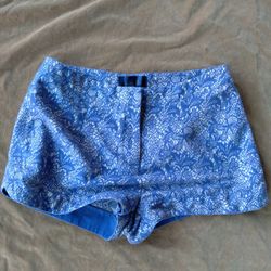 Blue Rain Shorts Size M ( Waist 15.5" flat)