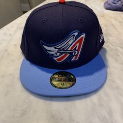 Angles New Era Fitted Cap Size 8