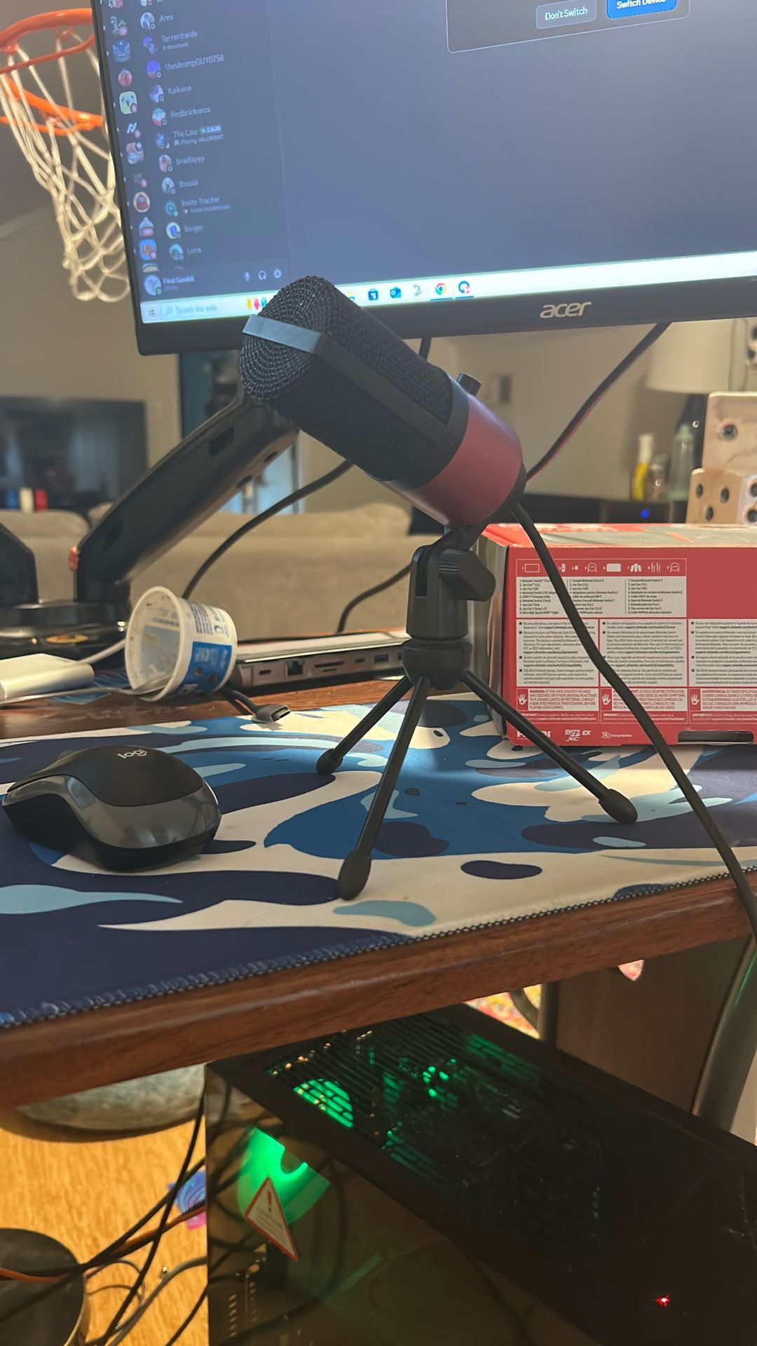 Fifine Standup Pink Microphone
