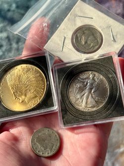 🙌🏻Vintage Silver Gold Copper COINS