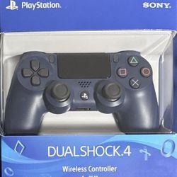 New PS4 Wireless DualShock 4 Controller Sealed Midnight Blue PlayStation
