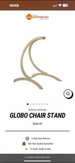 Amazon’s Hammock Stand | 100% real wood | free swing