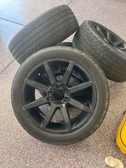 22” wheels and tires ford or Chevy