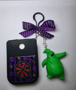 Oogie Boogie Hand Sanitizer Keychain, nightmare before christmas, jack skellington, zero
