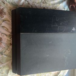 * PlayStation 4 Console(mention storage capacity if known, e.g., 500GB or 1TB) * One (1) Official DualShock 4 Wireless Controller(tested and holds cha