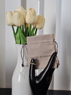 14k White Gold Plated 2 Tone Ring Size  7 - 7.5