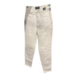 Vintage Versace Jeans Couture White Denim High Rise Jeans 27