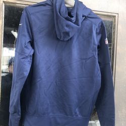 Nike Therma-Fit Onfield Apparel Men’s Blue Pullover Hoddie Sweatshirt Size Large