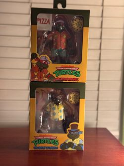 TMNT Vacation Raphael & Leonardo Action Figures