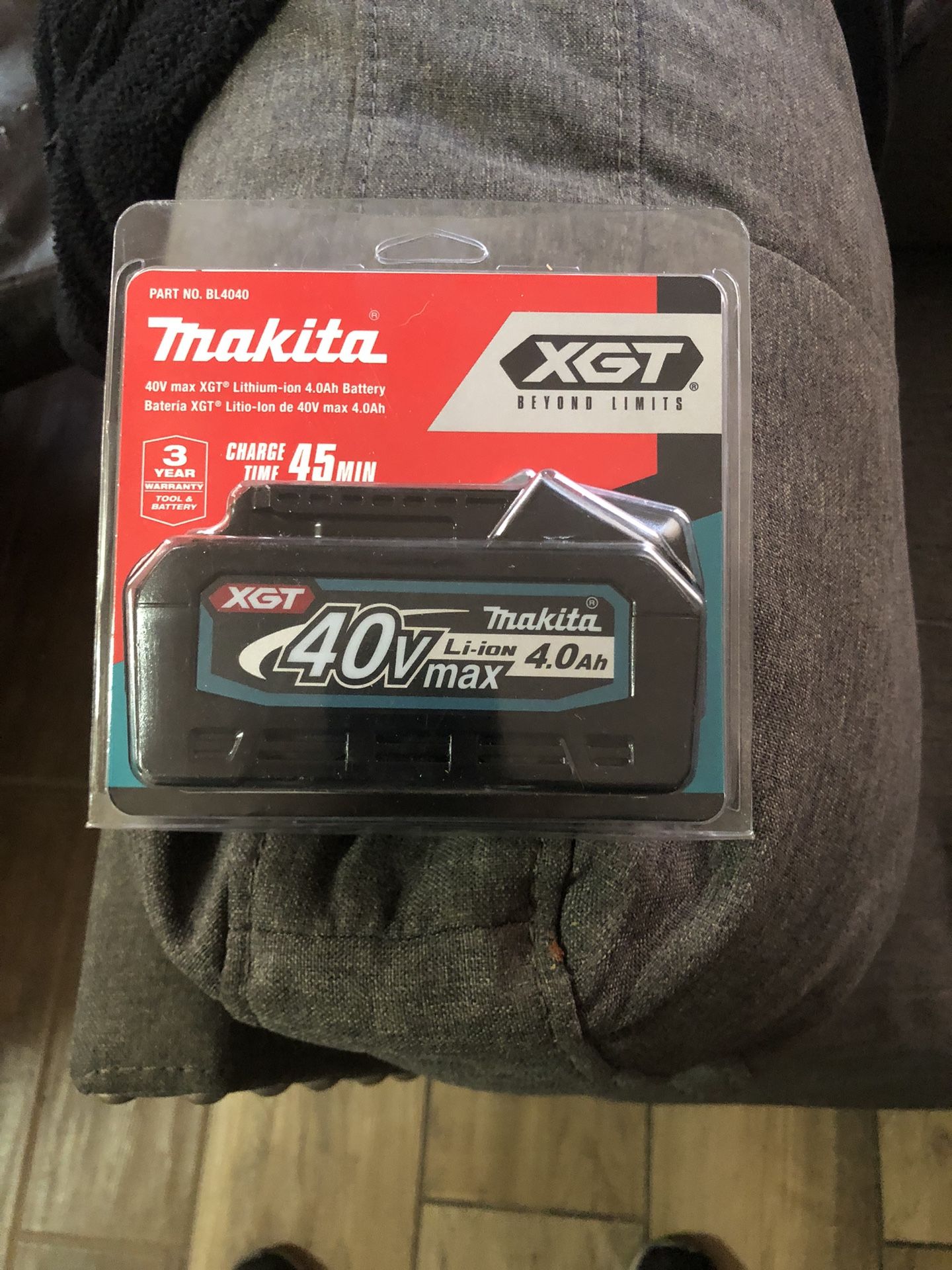 Makita 40V 4.0 Ah Battery