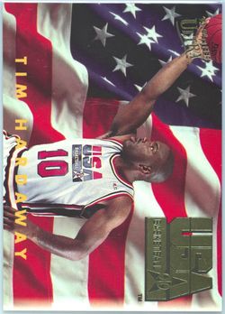 1993-94 Fleer Ultra Tim Hardaway USA Basketball Card