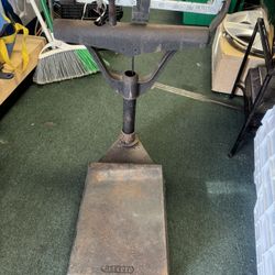 Vintage DETECTO 250 lb Sliding balance General Store Vet Bench Platform Scale